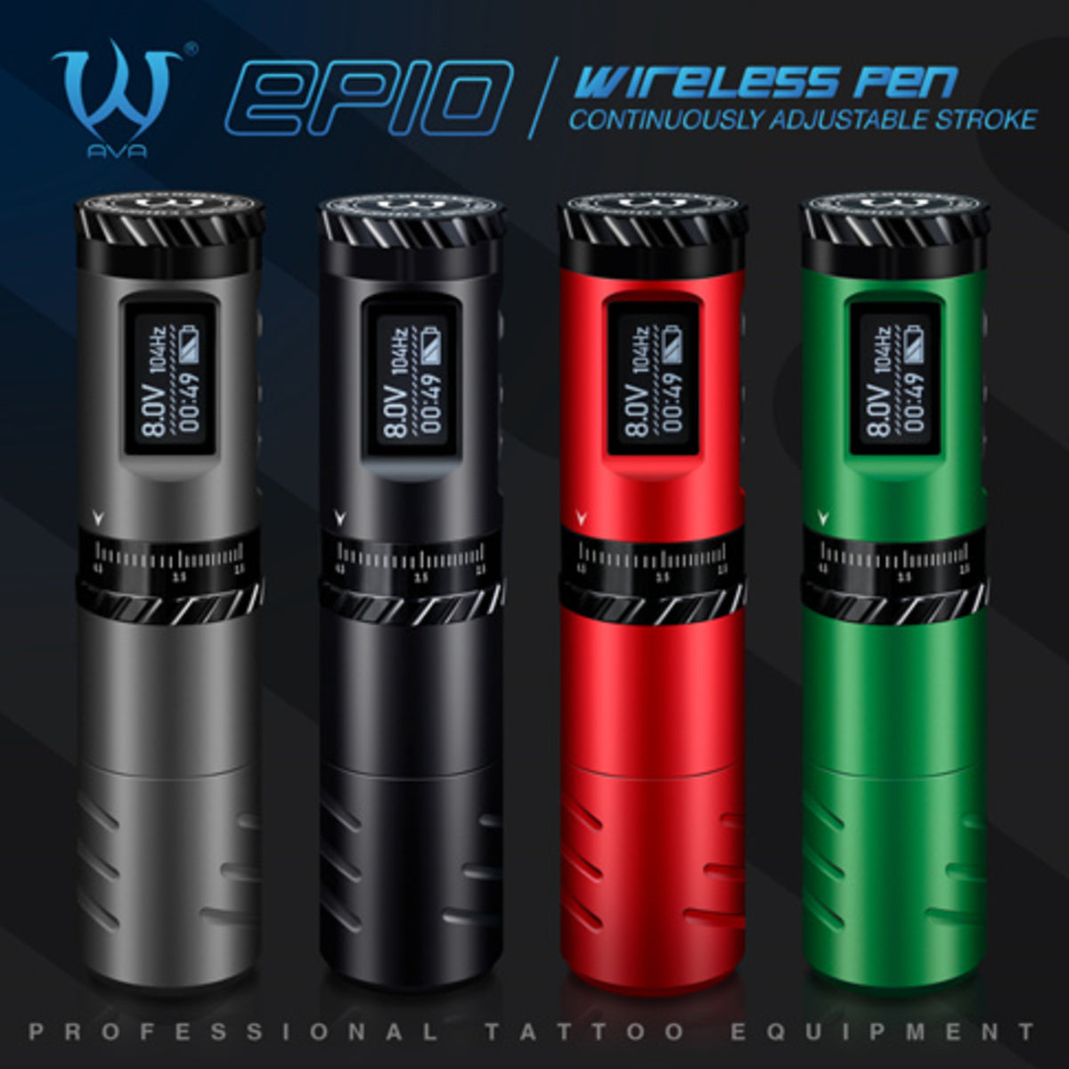 AVA EP10 Wireless ワイヤレス タトゥーマシン EP10-2_1200x1200.jpg?v=1722301443