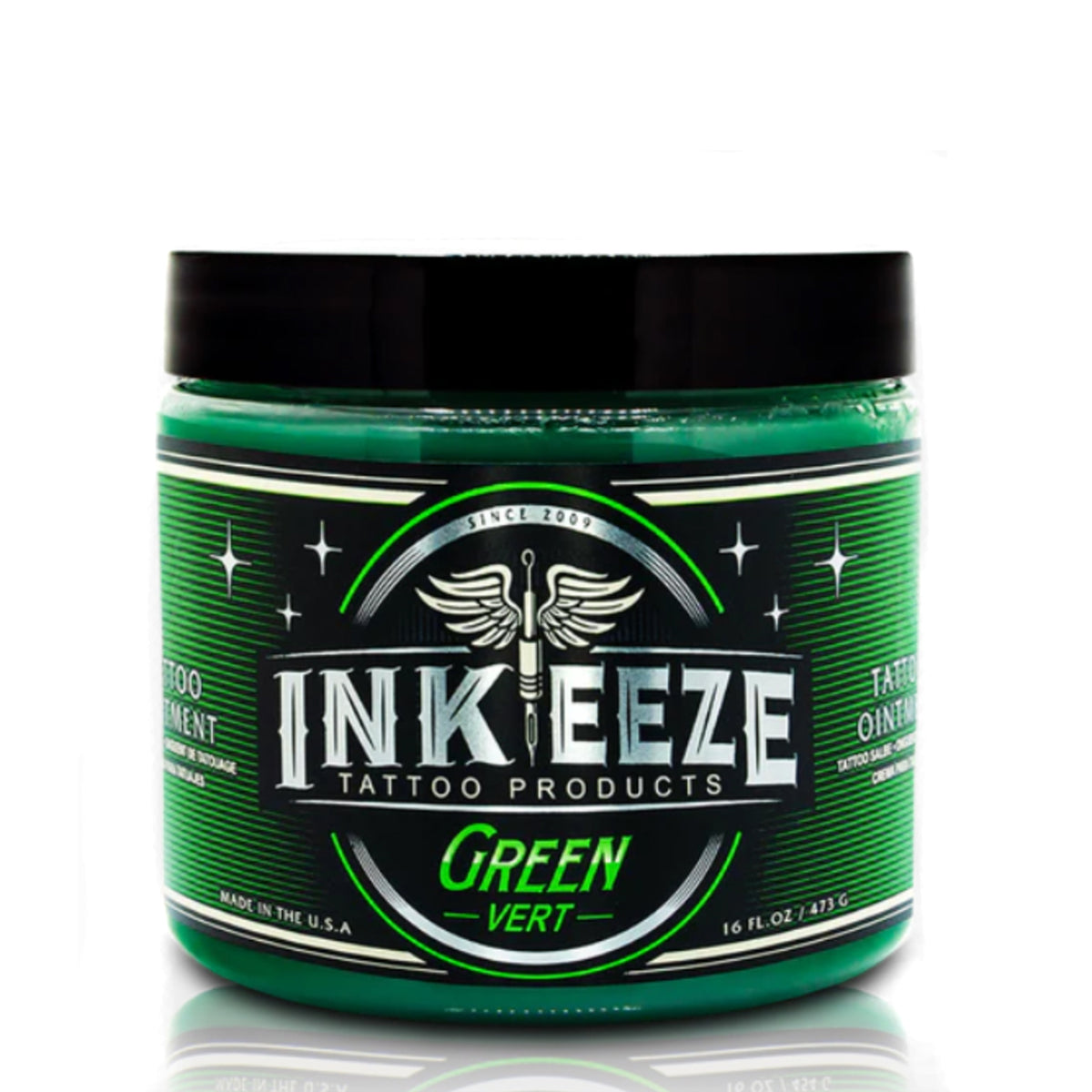 INK-EEZE Tattoo Ointments – Green, Pink, Purple & Vegan
