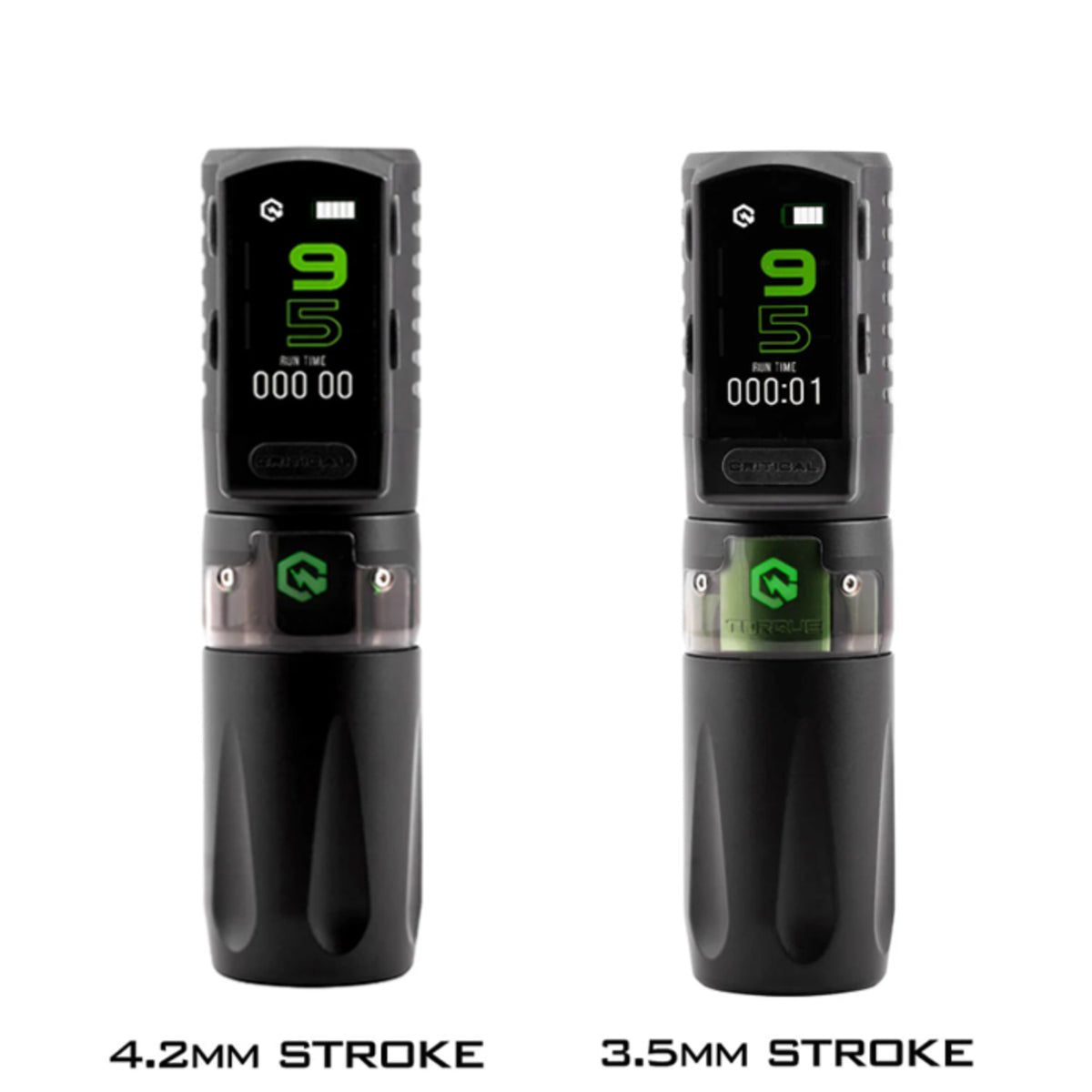 タトゥーマシン CRITICAL TORQUE 4.2mmストローク Critical Torque Wireless Machine Full Set – WorldWide Tattoo Supply