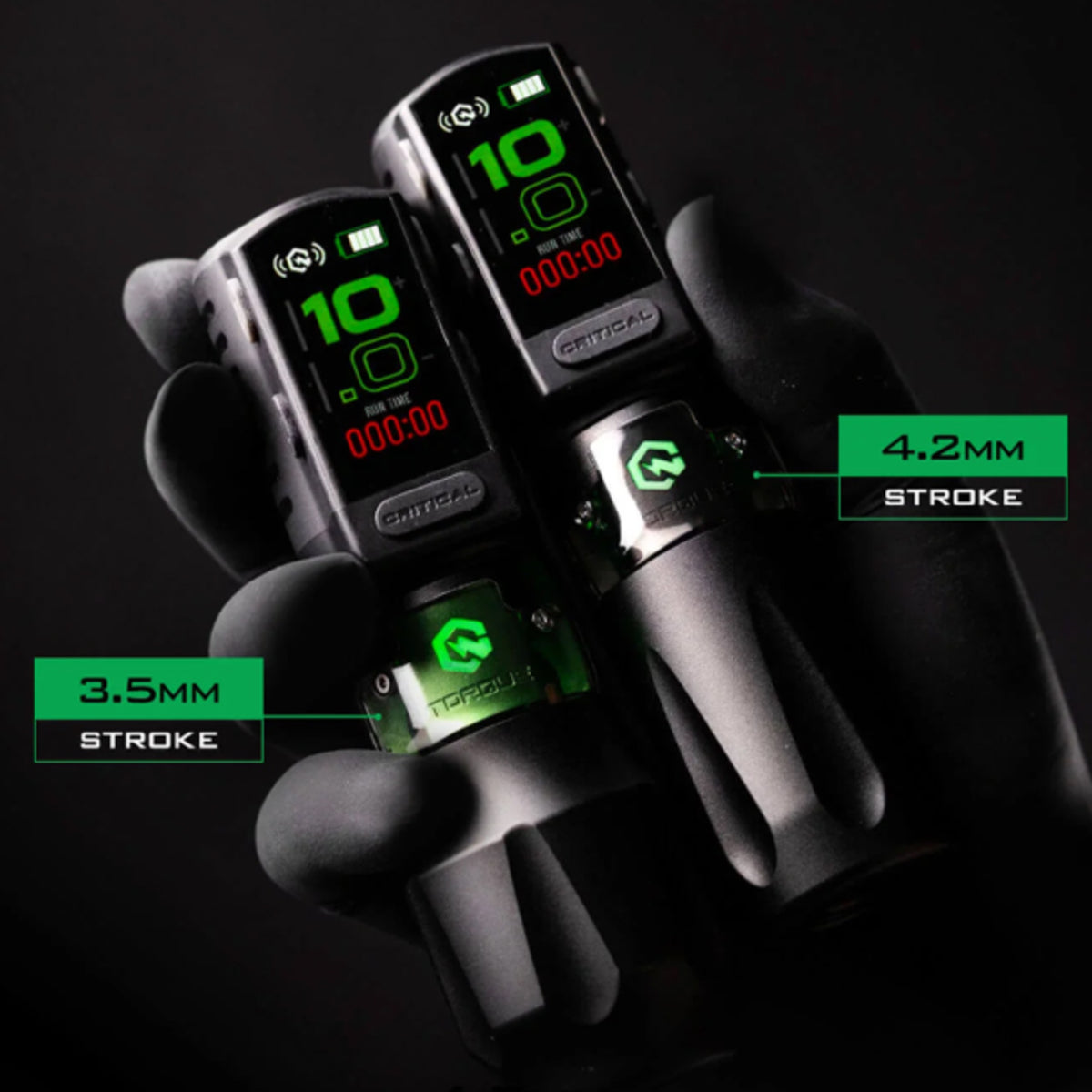 タトゥーマシン CRITICAL TORQUE 4.2mmストローク Critical Torque Wireless Pen – WorldWide Tattoo Supply
