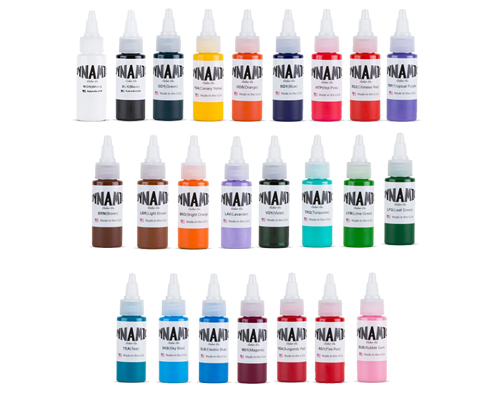 Dynamic Ink Sets - Dynamic Colors - Tattoo Inks - Worldwide Tattoo Supply