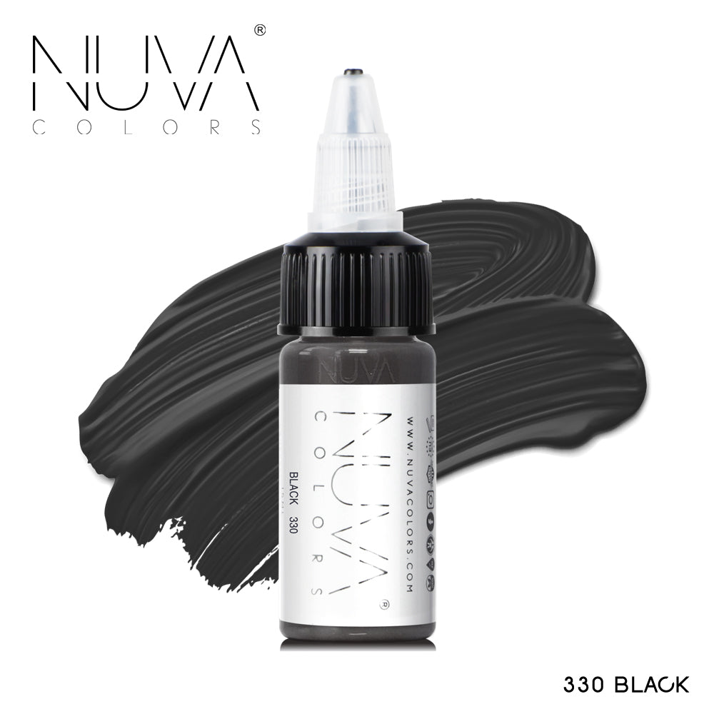 Black SMP Pigment | Nuva Colors – WorldWide Tattoo Supply