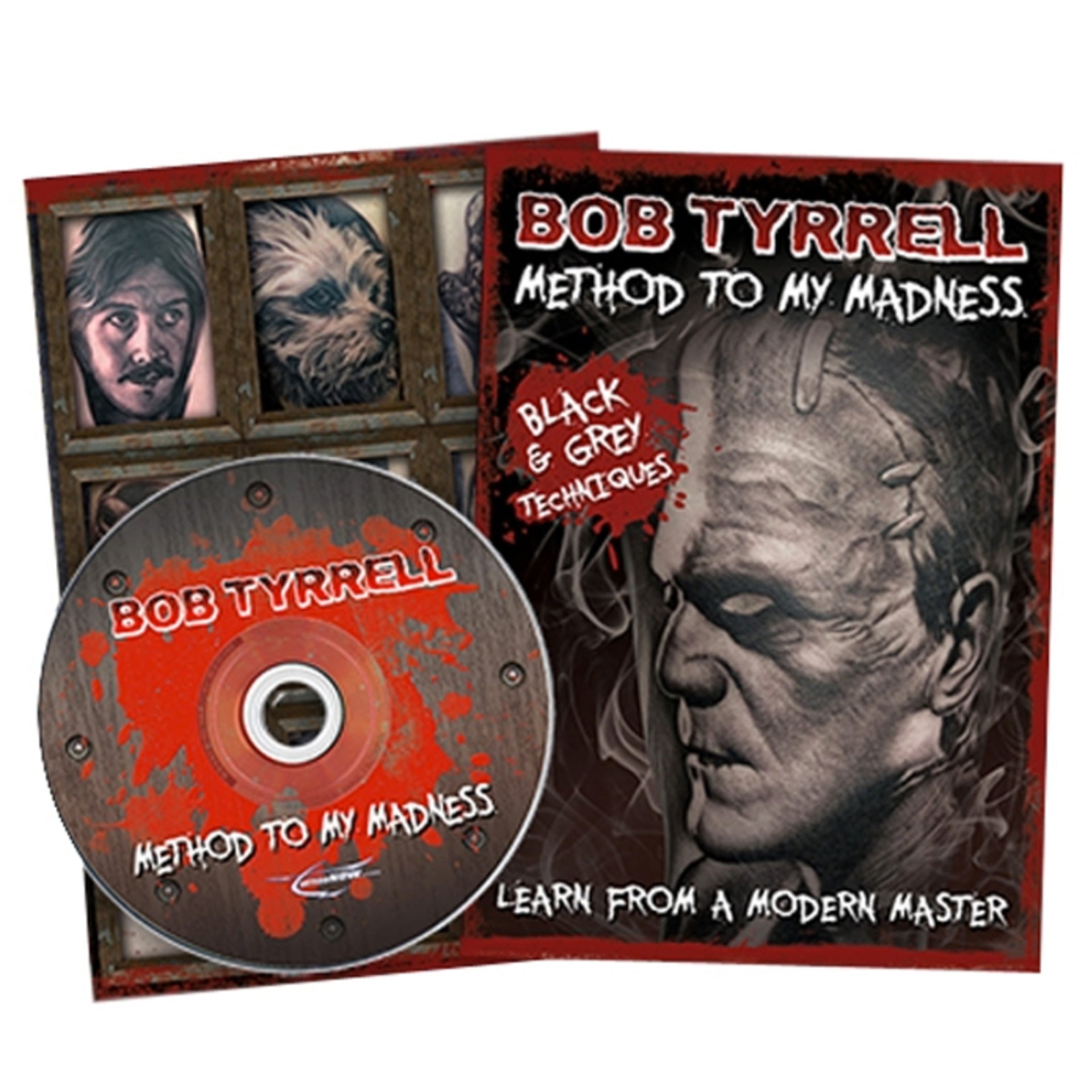 Bob Tyrrell Black & Gray Tattoo Tutorial