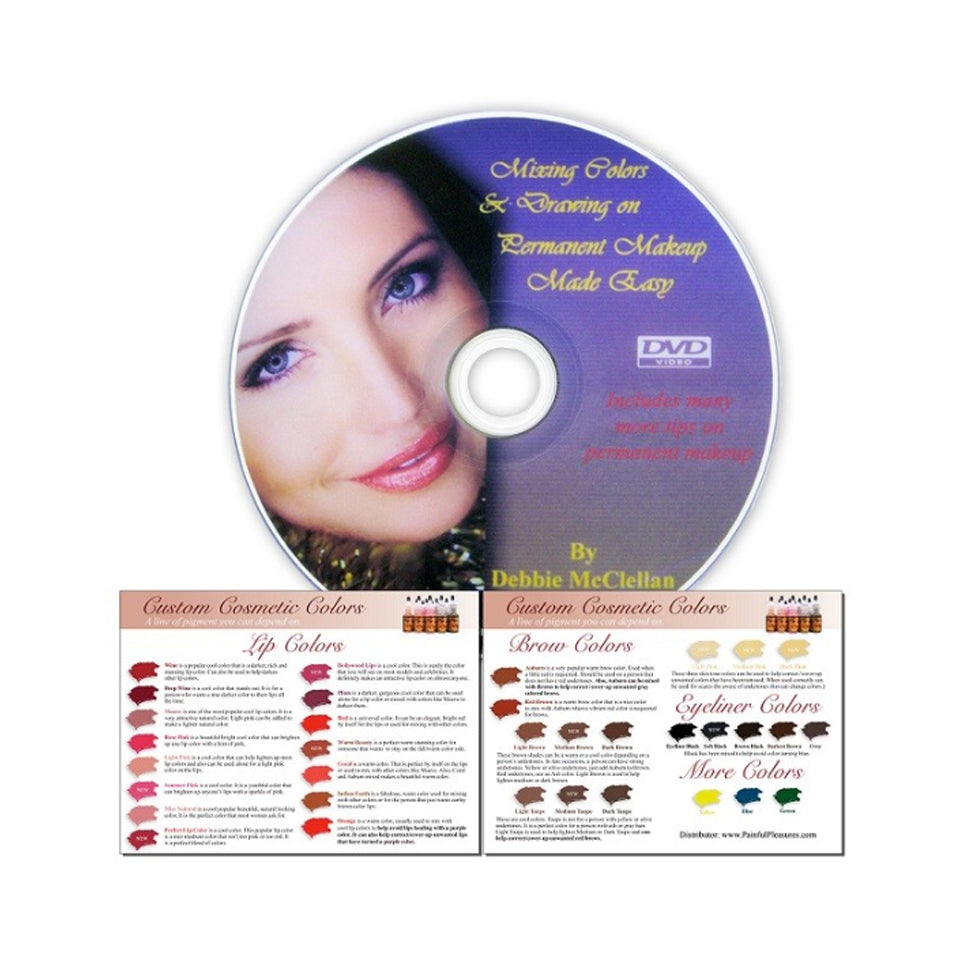 The Complete Permanent Makeup Artist Training Set by Debbie McClellan