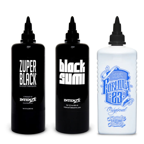 btob ソンジェ　サノクトレカ ink Intenze Japanese Tattoo Ink - Black Sumi