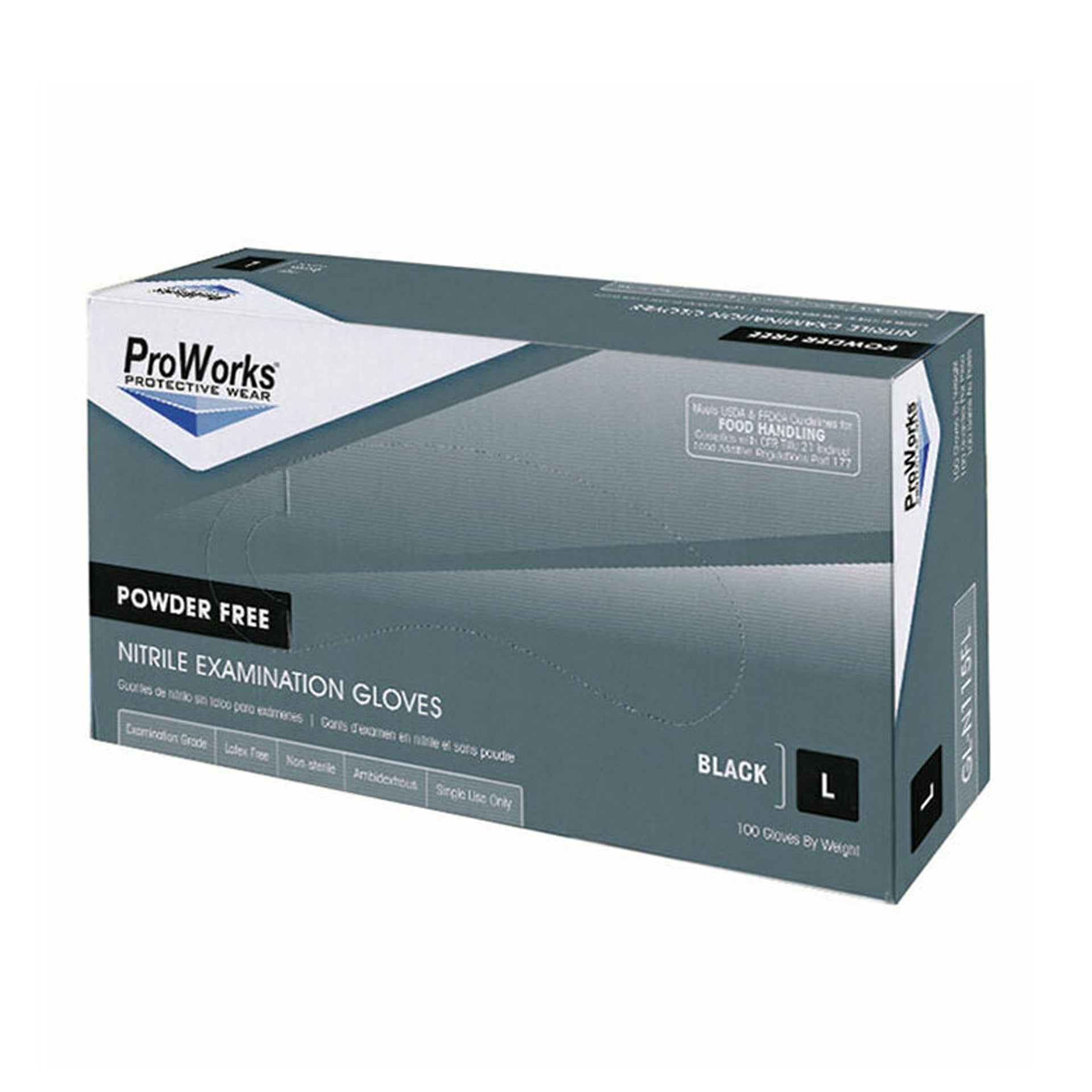 Black Nitrile Gloves