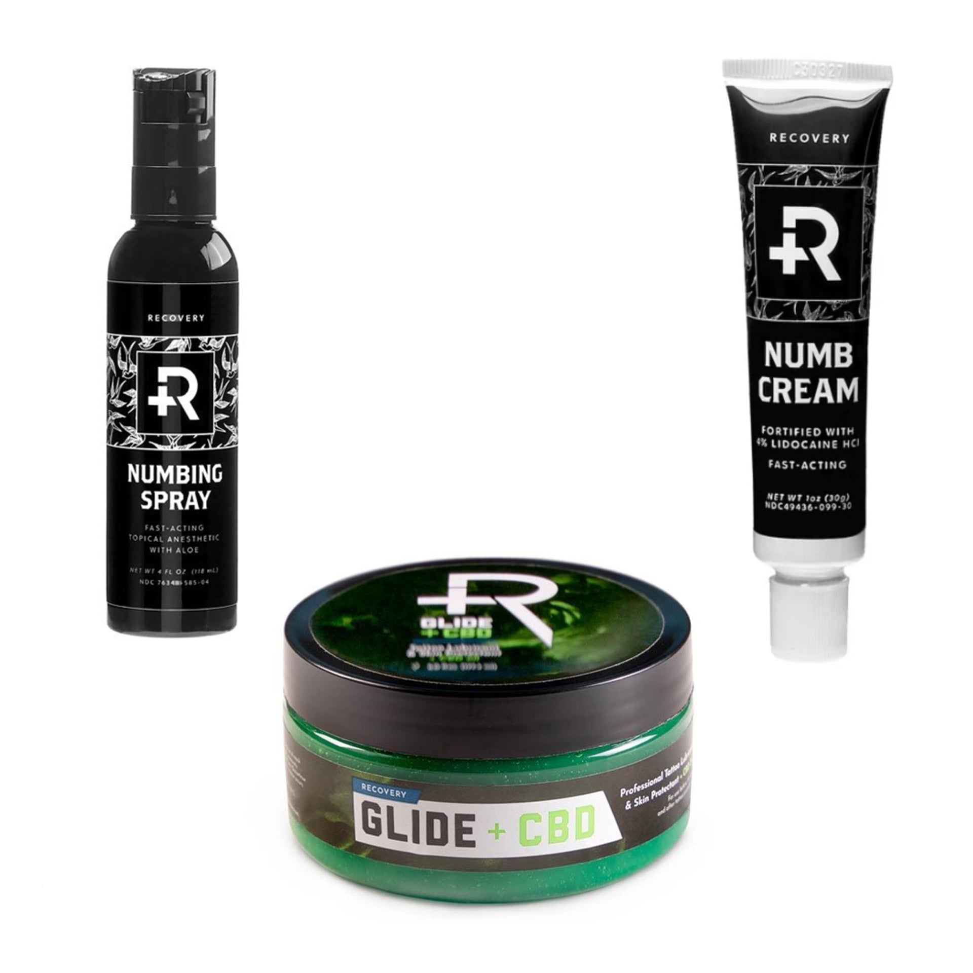 Recovery Numbing & Tattoo Care Products