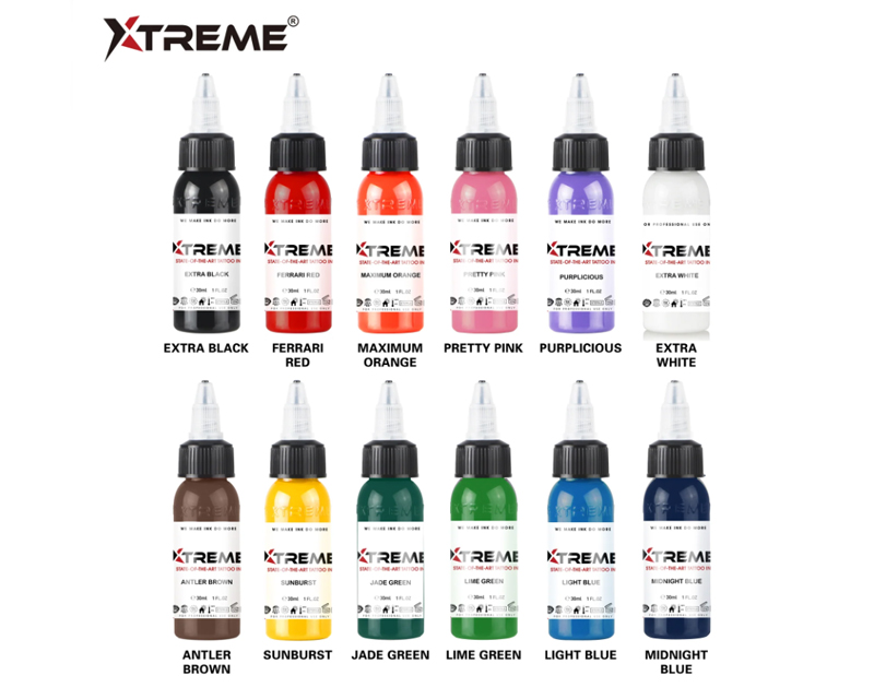 Eternal Tattoo Ink 12 Color Primary Ink Professional 1 Ounce Special order