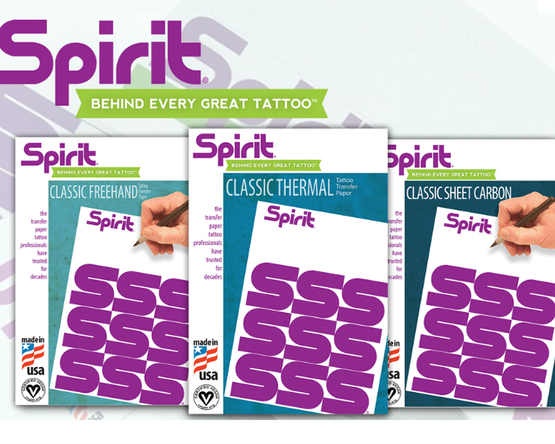 SPIRIT Sheets Classic Freehand Transfer and Stencil Paper 8.5 100